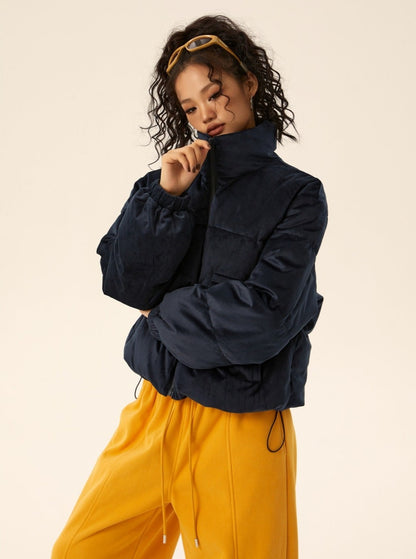 Long-sleeved Loose Down Jacket