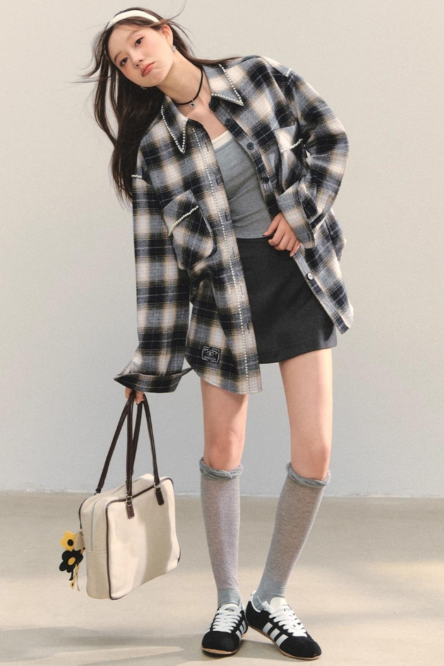 Pearl Plaid Shirt