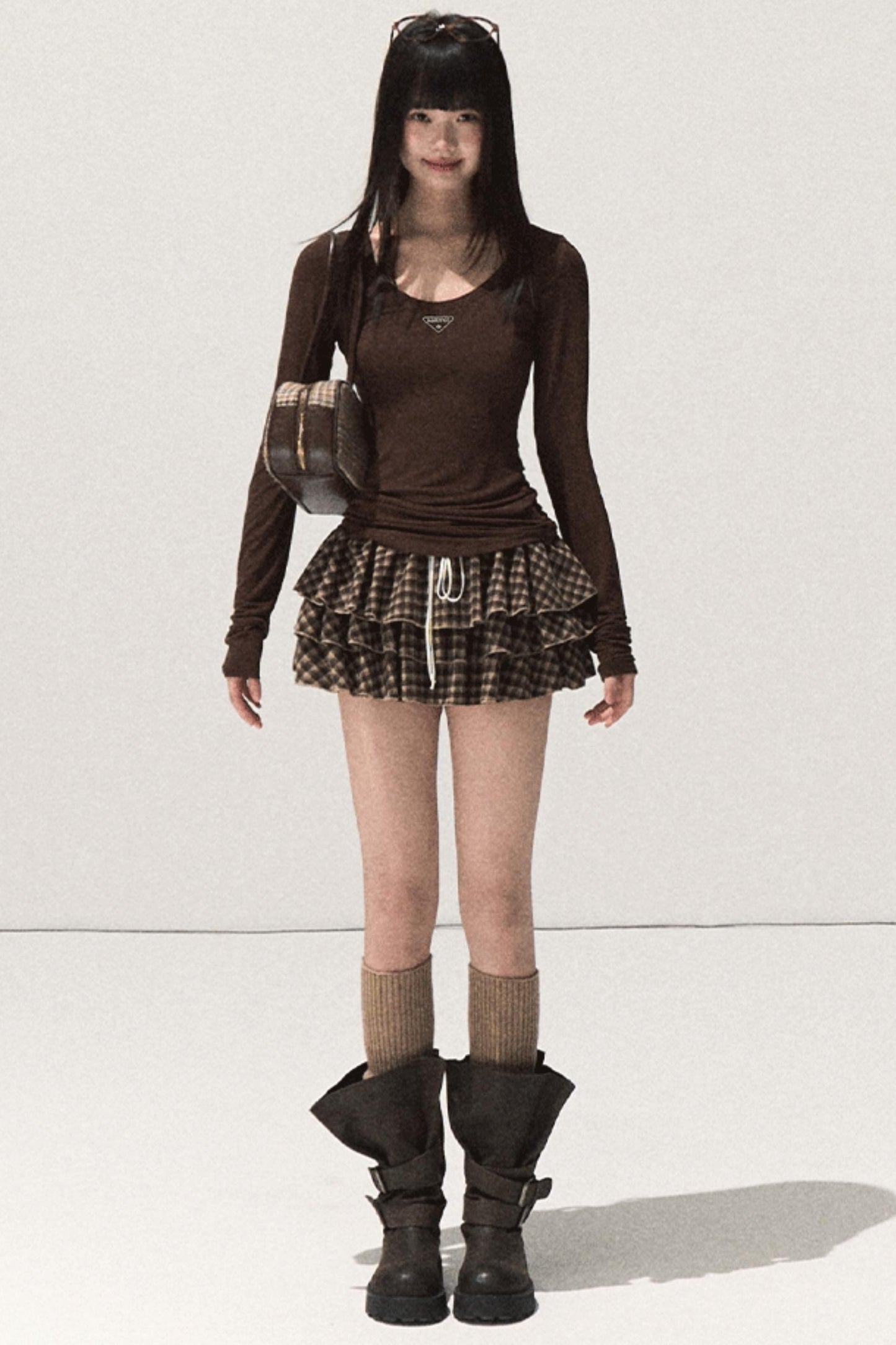 Skin Emotion Wool Knitted Top