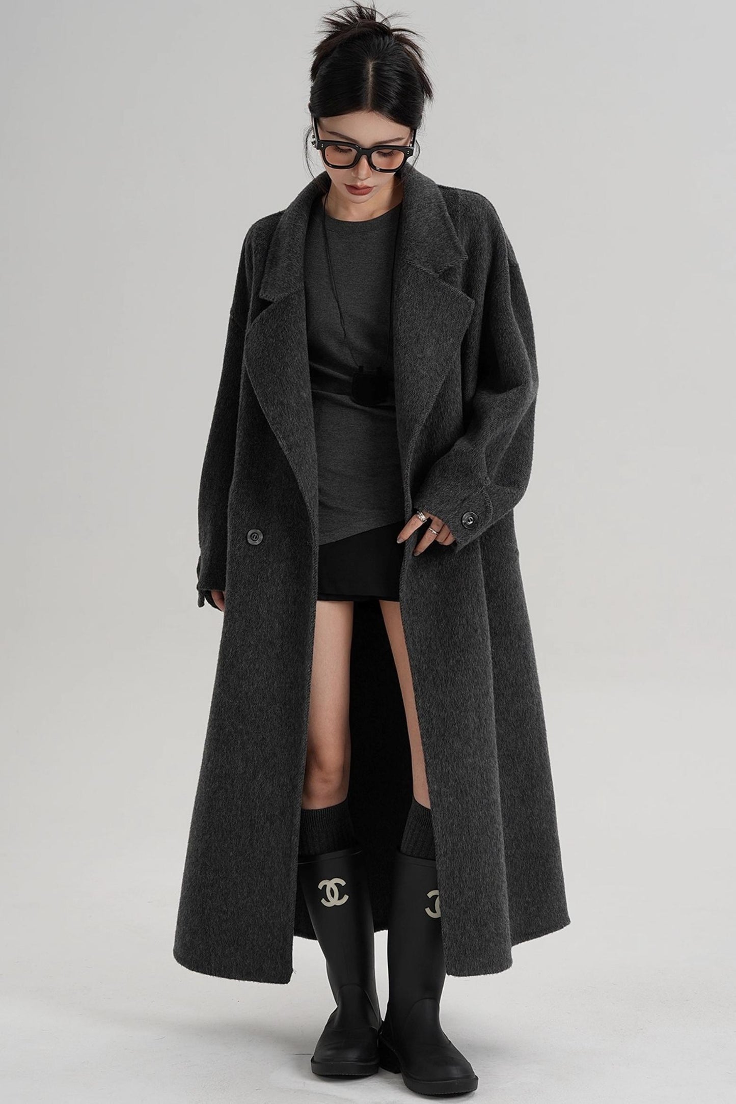 Temperament Wool Blazer Coat