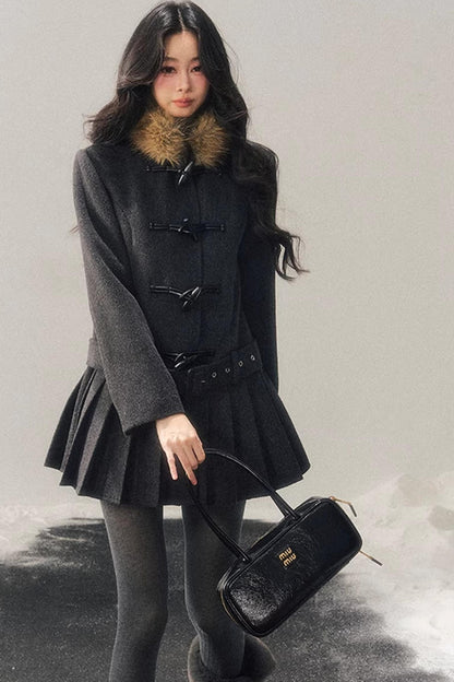 Whispers of Winter Woolen Coat