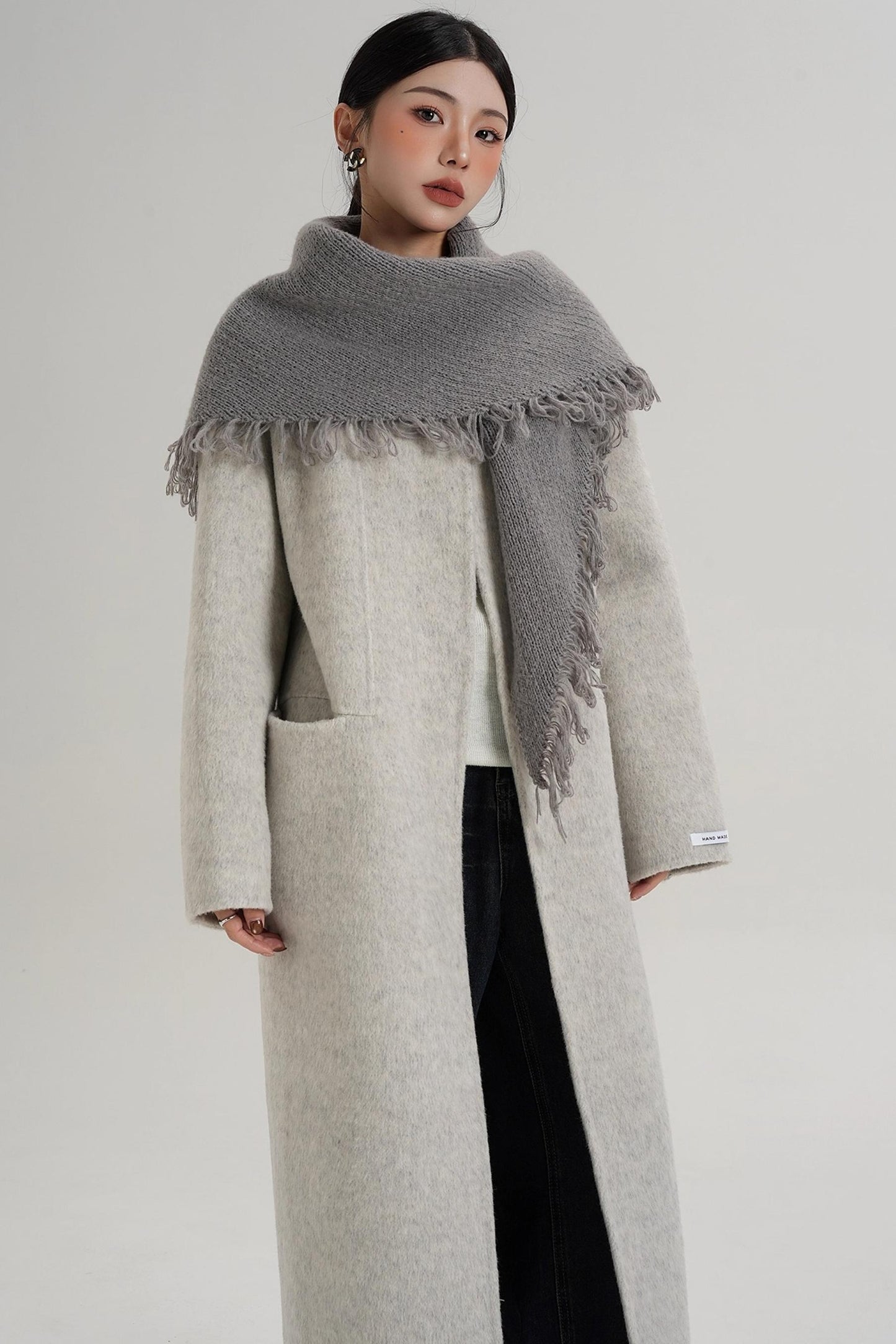Elegant Double-Sided Woolen Coat