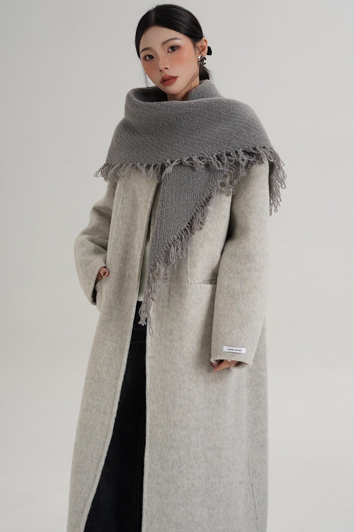 Elegant Double-Sided Woolen Coat