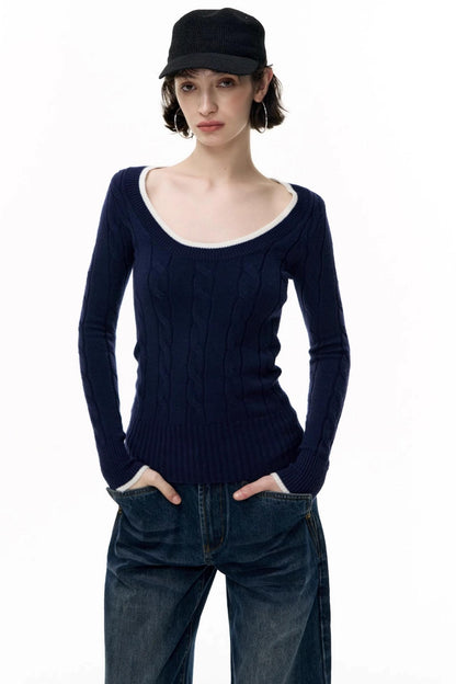 Salt Wool Crew Neck Sweater