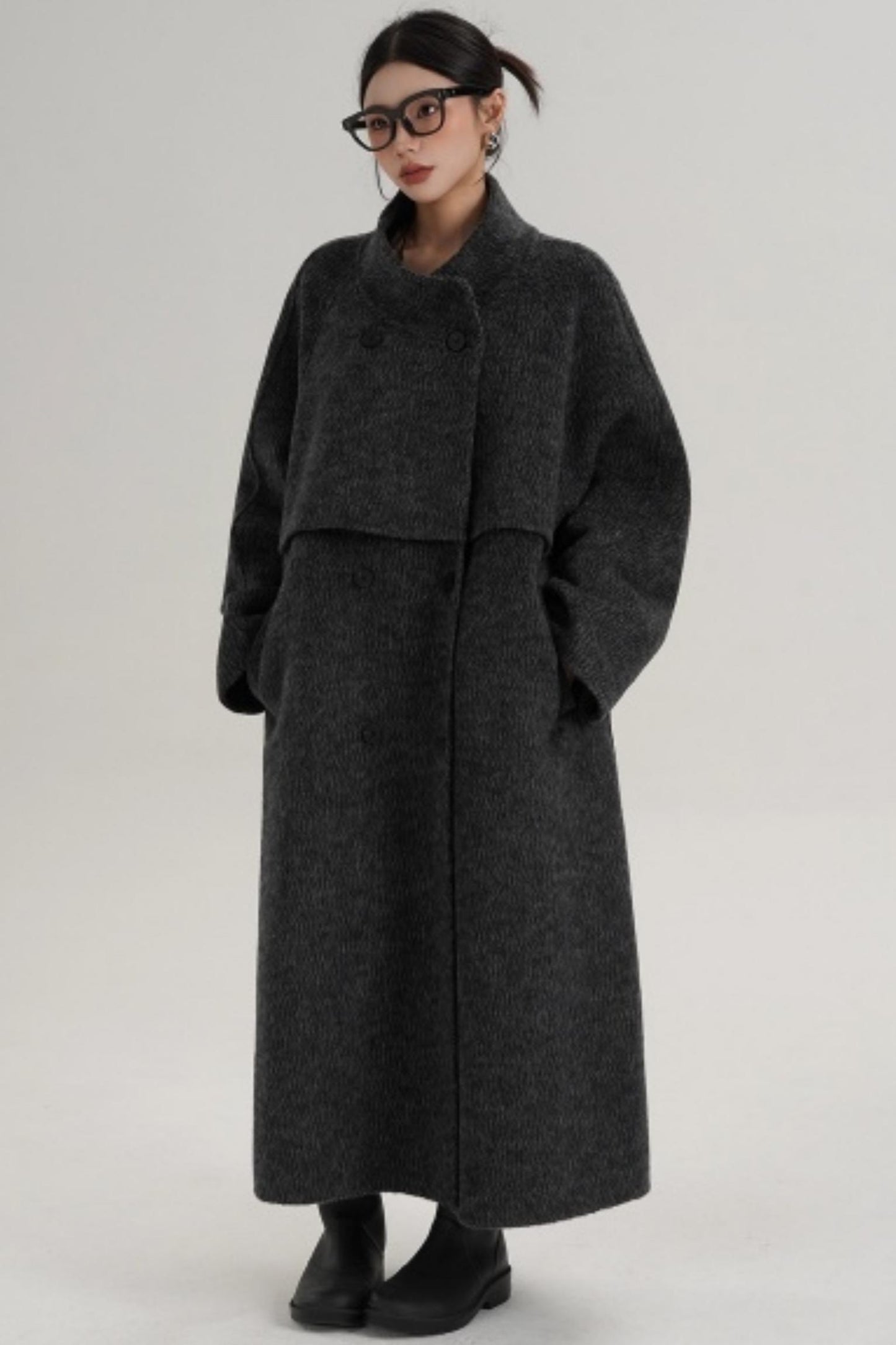 Double-Sided Wool Winter Coat