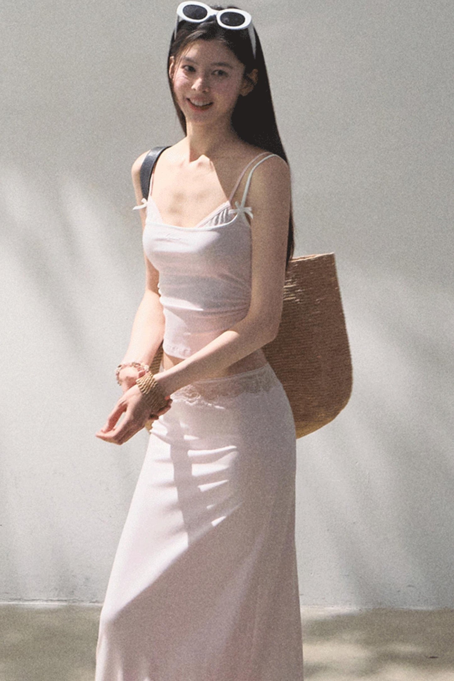 Lace High-Waist Skirt