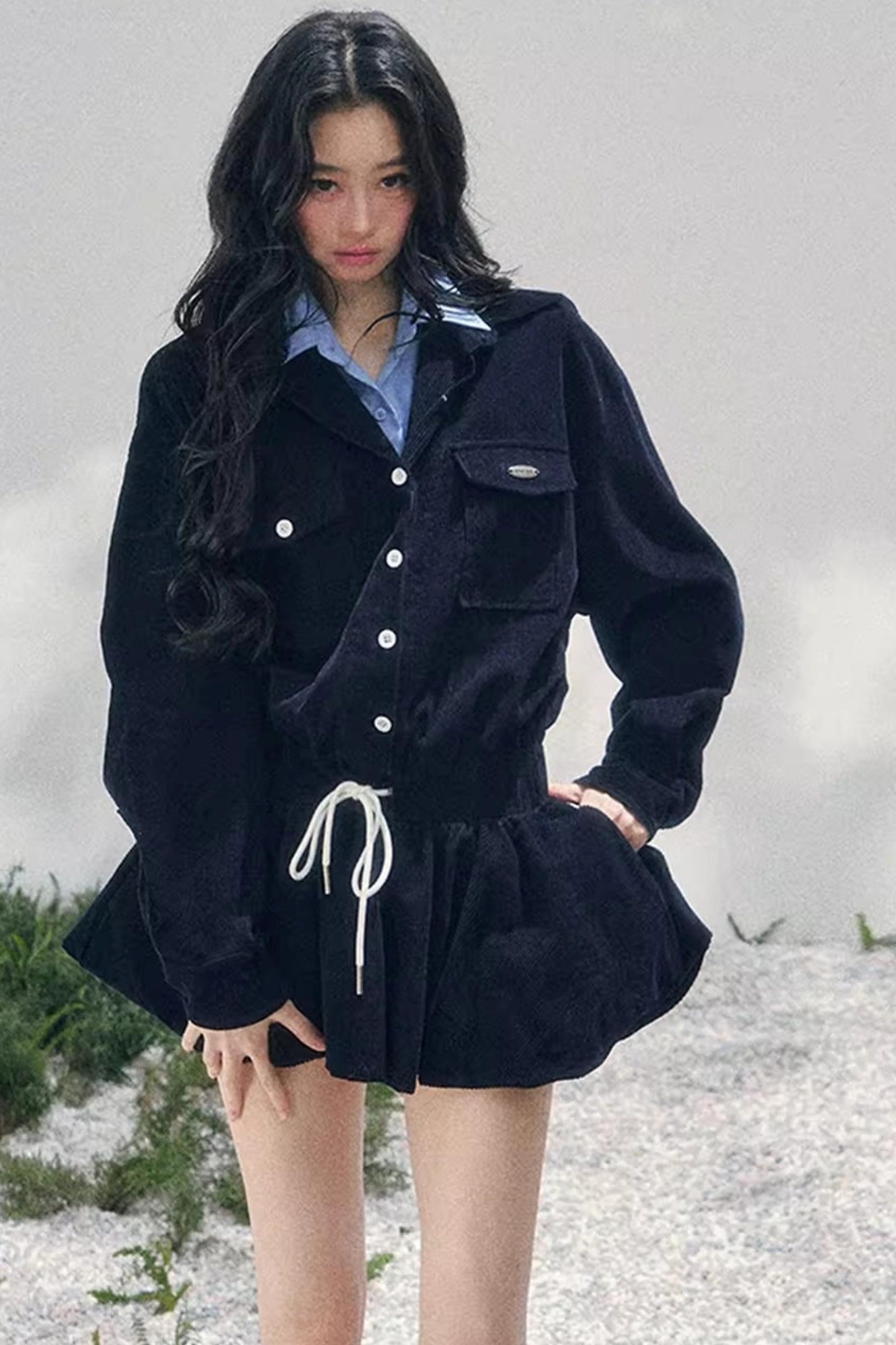 Brewer Academy Corduroy Dress