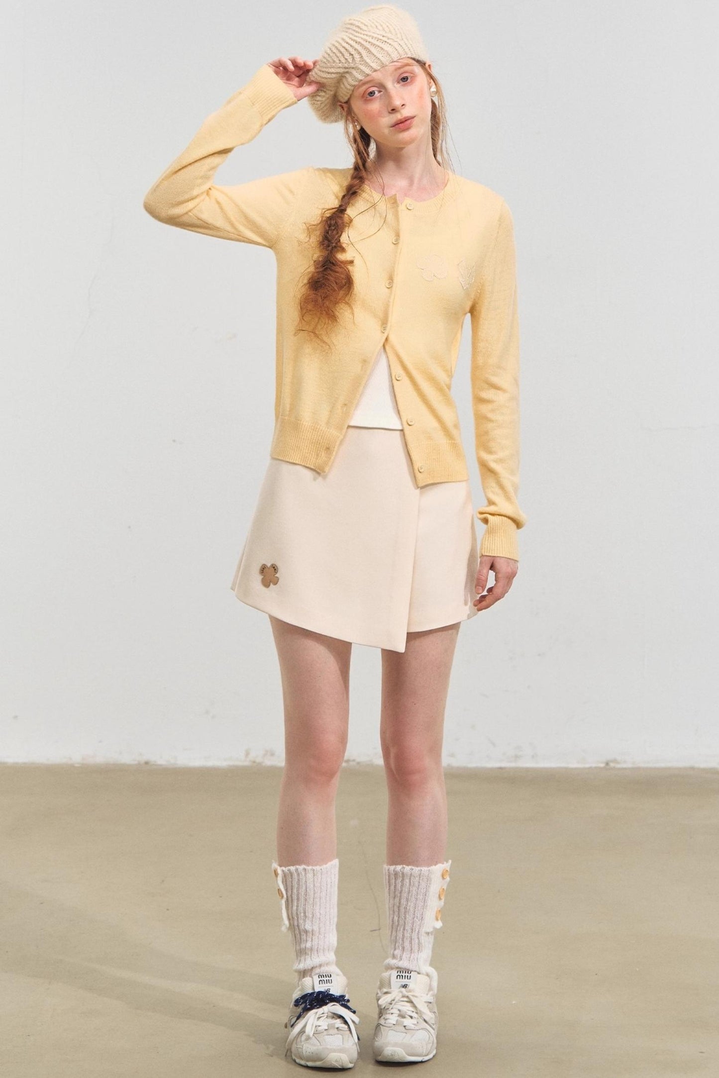 Fun Patch Embroidered Cardigan