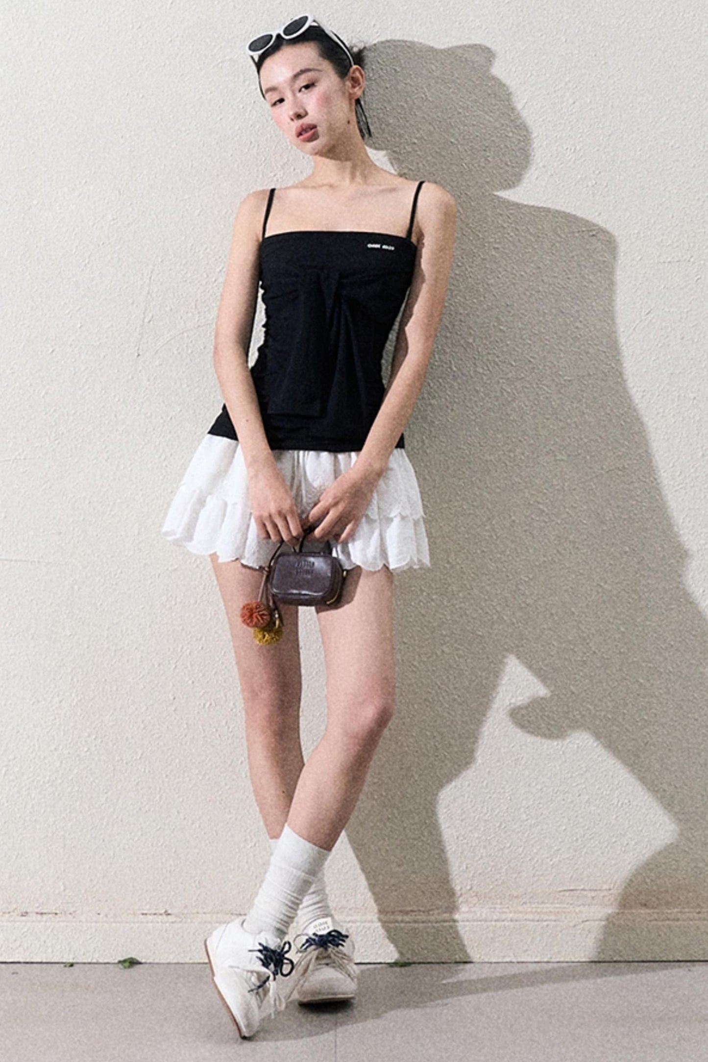 Elegant Layered Lace Skirt