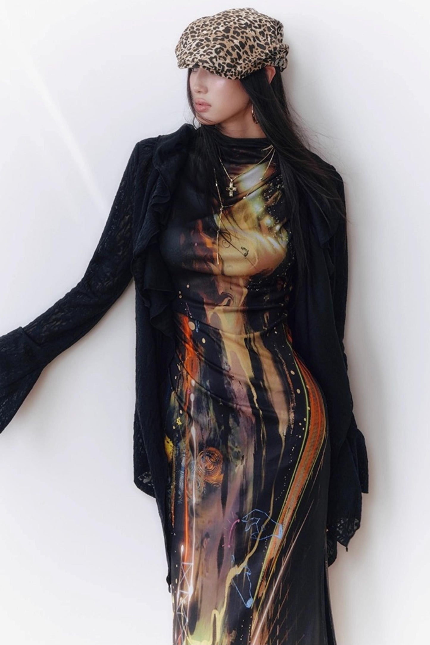 Night City Cheongsam Dress