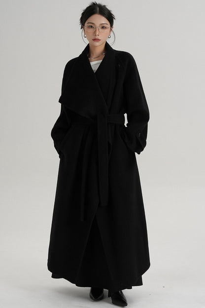 Luxurious Reversible Wool Coat
