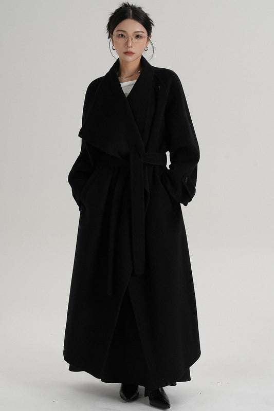 Luxurious Reversible Wool Coat