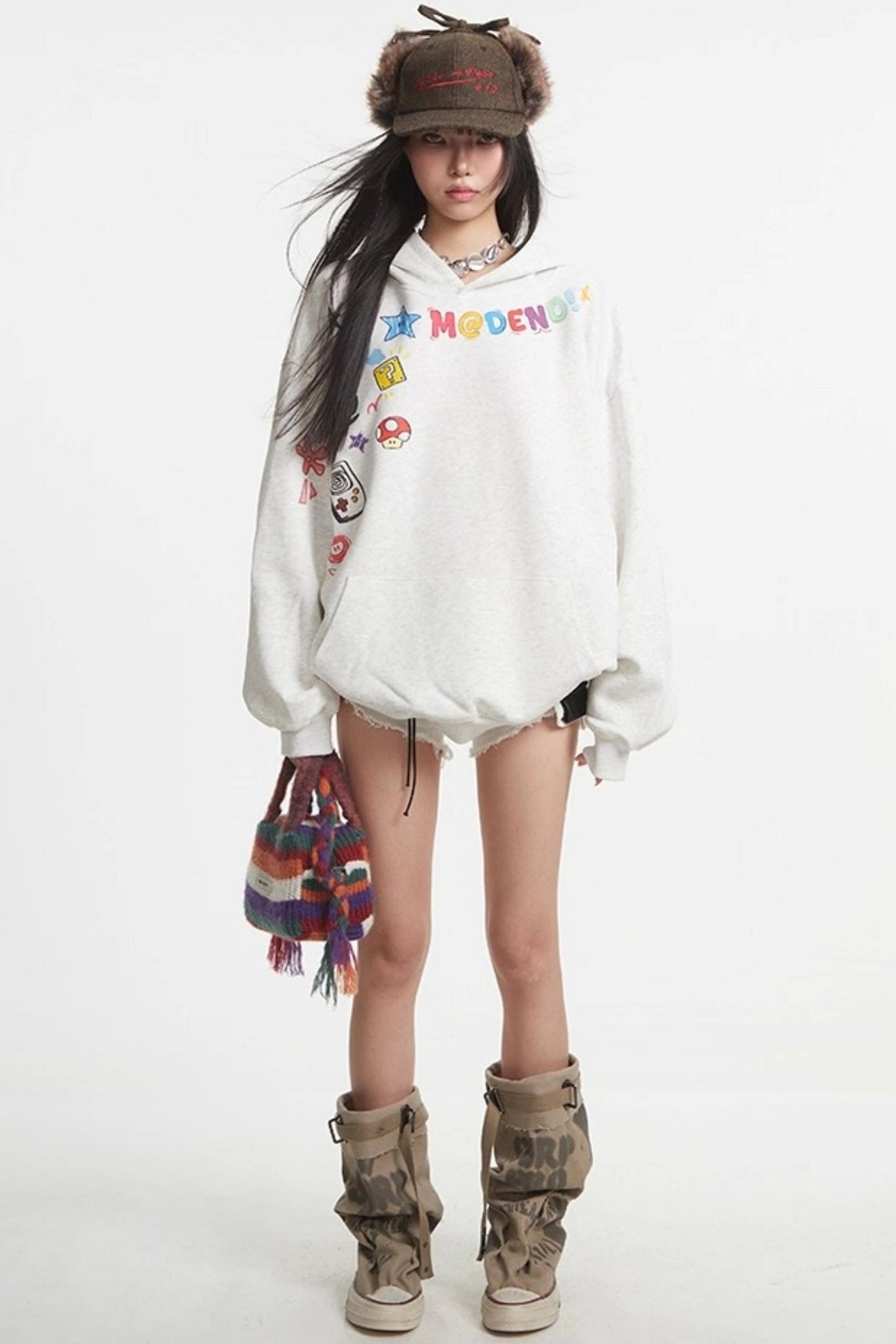 Vintage Hooded Sweatshirt