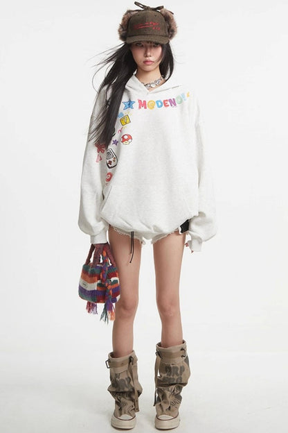 Vintage Hooded Sweatshirt