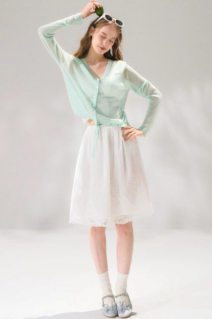 Ice Silk Sun Protection Cardigan Top