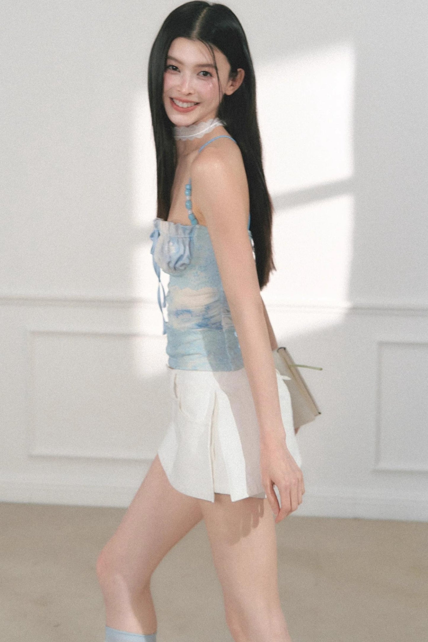 Beaded Lace Slim Fit Camisole