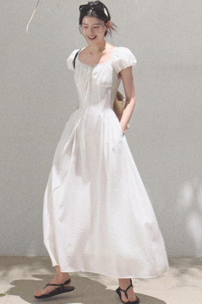 Radiant Cotton Dress