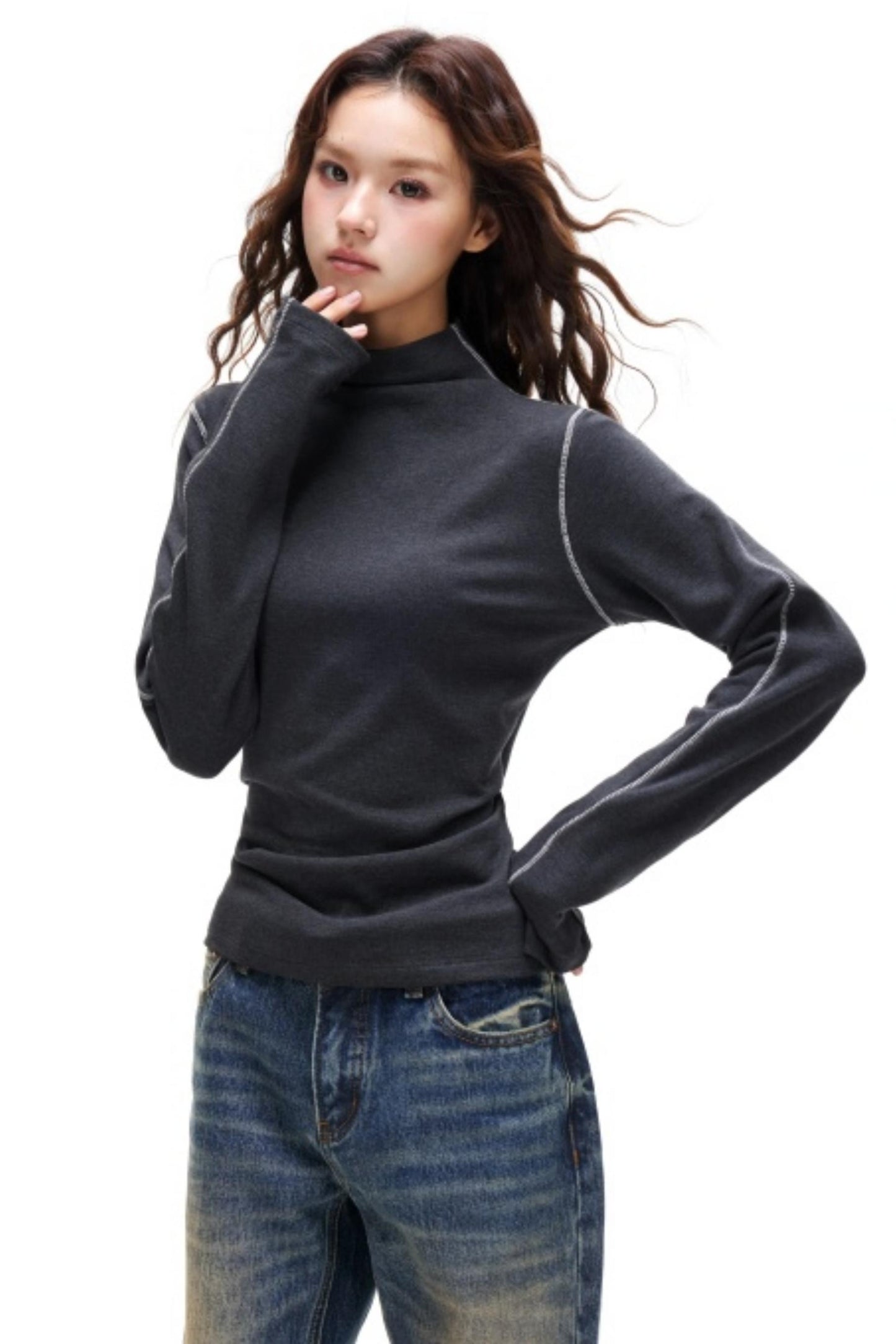 Mousse Cashmere Knit Sweater