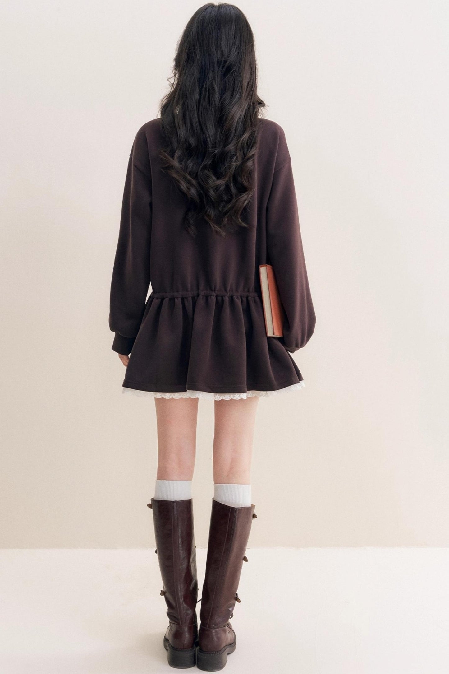 Lazy Casual Sweatshirt Dress