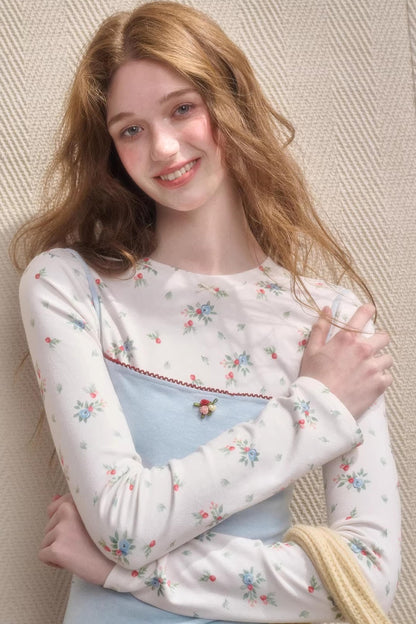 Mediterranean Floral Dress Set-Up