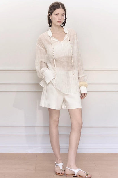 Luminous Tencel Blouse