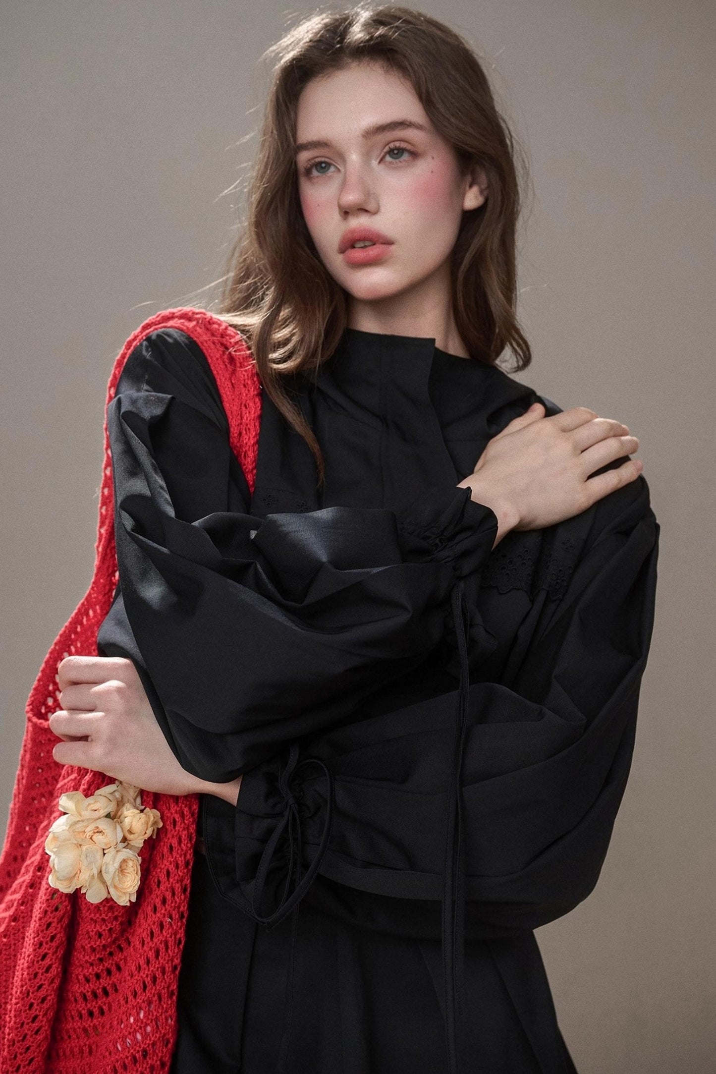 Cotton Trench Coat Set