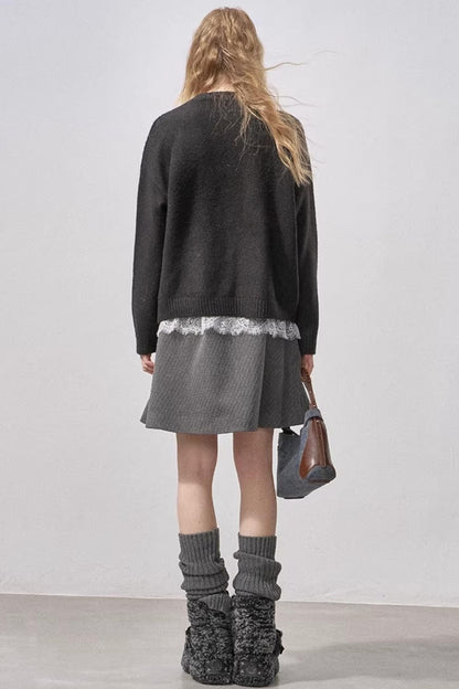 Mushroom Knit Sweater