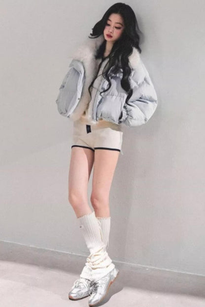 Morning Mist Knitted Suit Set-Up