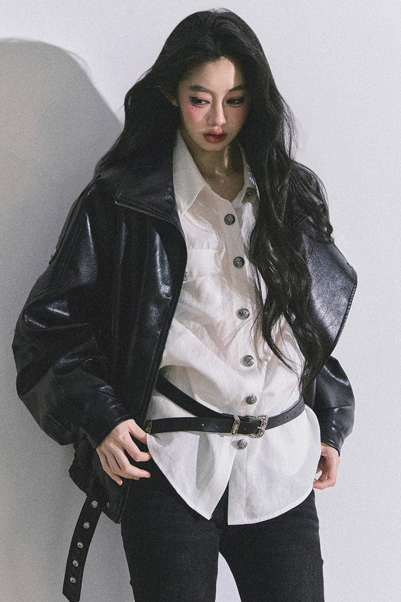 Autumn White Polo Shirt & Pants Set-Up