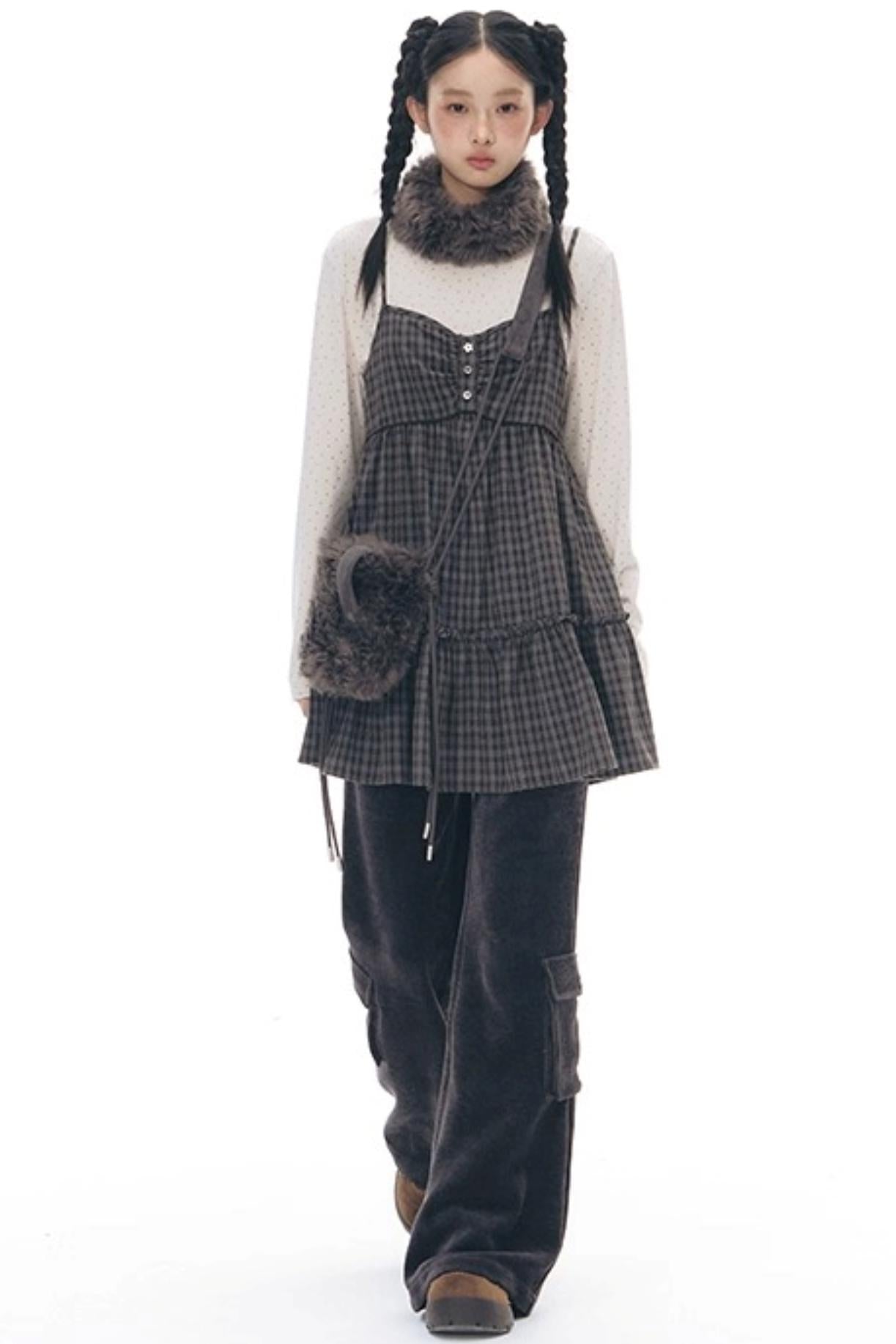 Handmade Furry Crossbody Bag