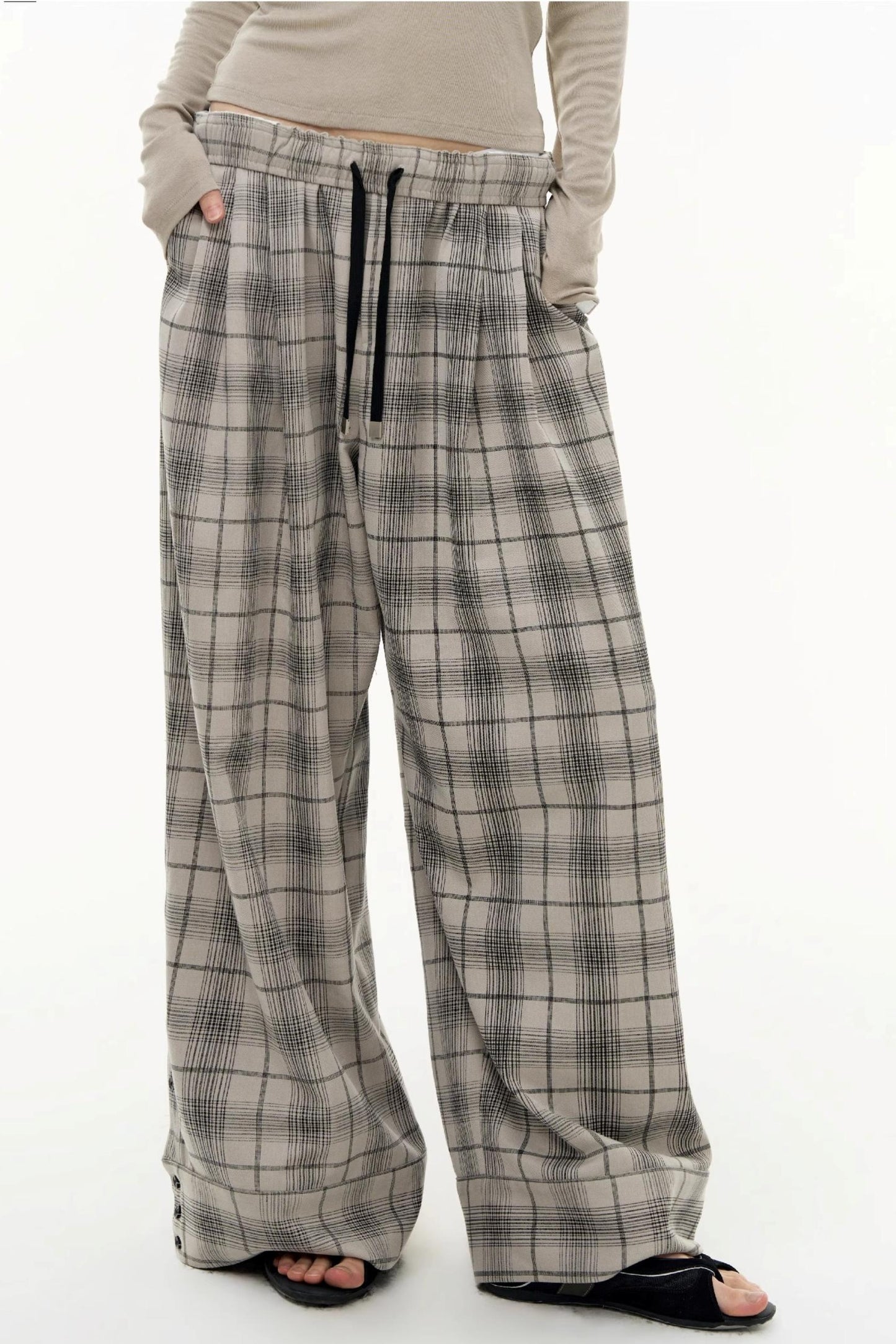 Vintage Wide-Leg Slacks