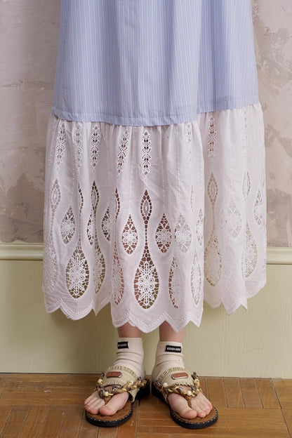 Textured Skirt Dress