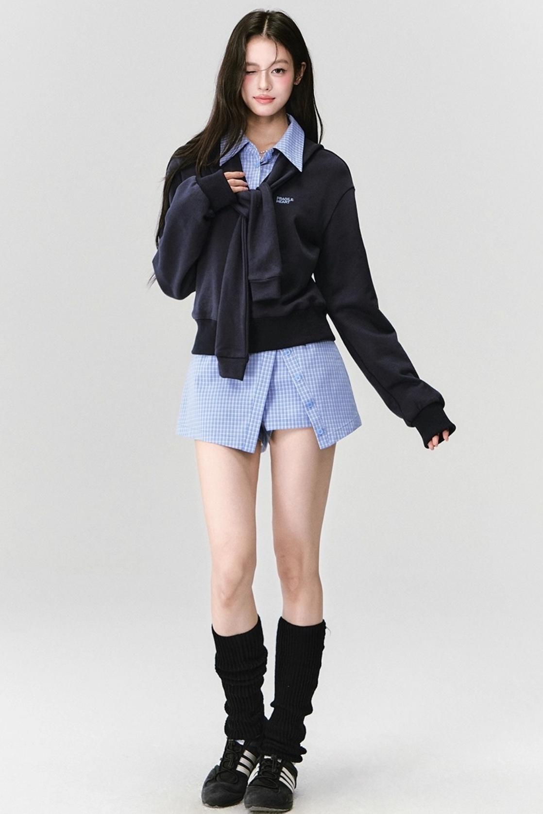 Cotton Set-Up Sweatshirt Set-Up