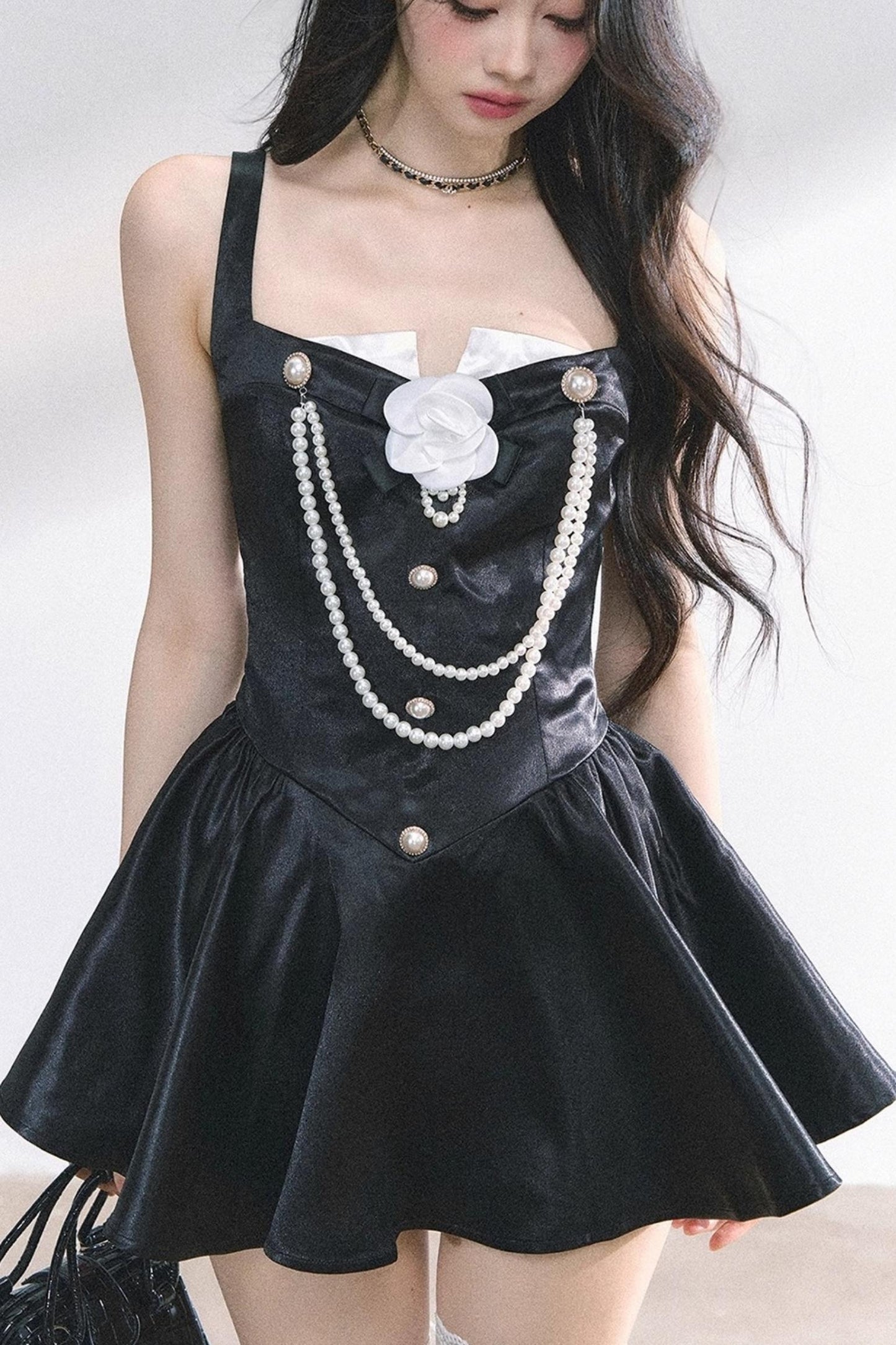 Summer Rose Halter Dress