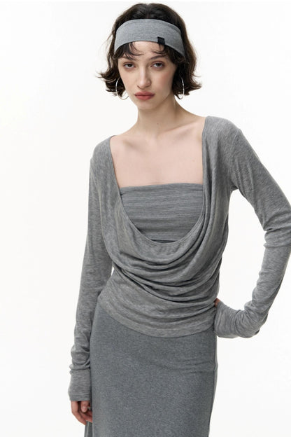 Tencel Lyocell Long Sleeve T-shirt