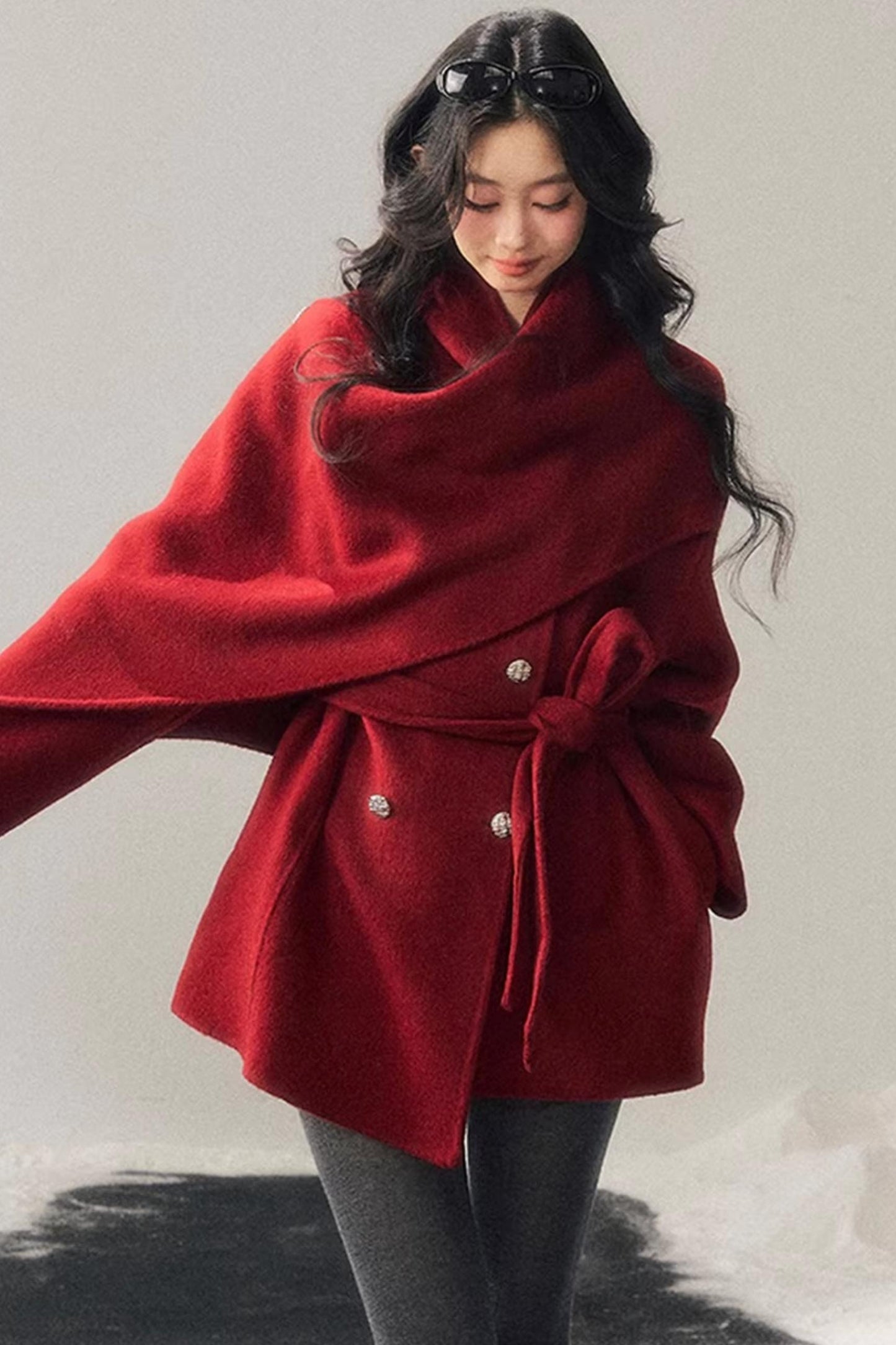 Hepburn Double-Sided Wool Coat