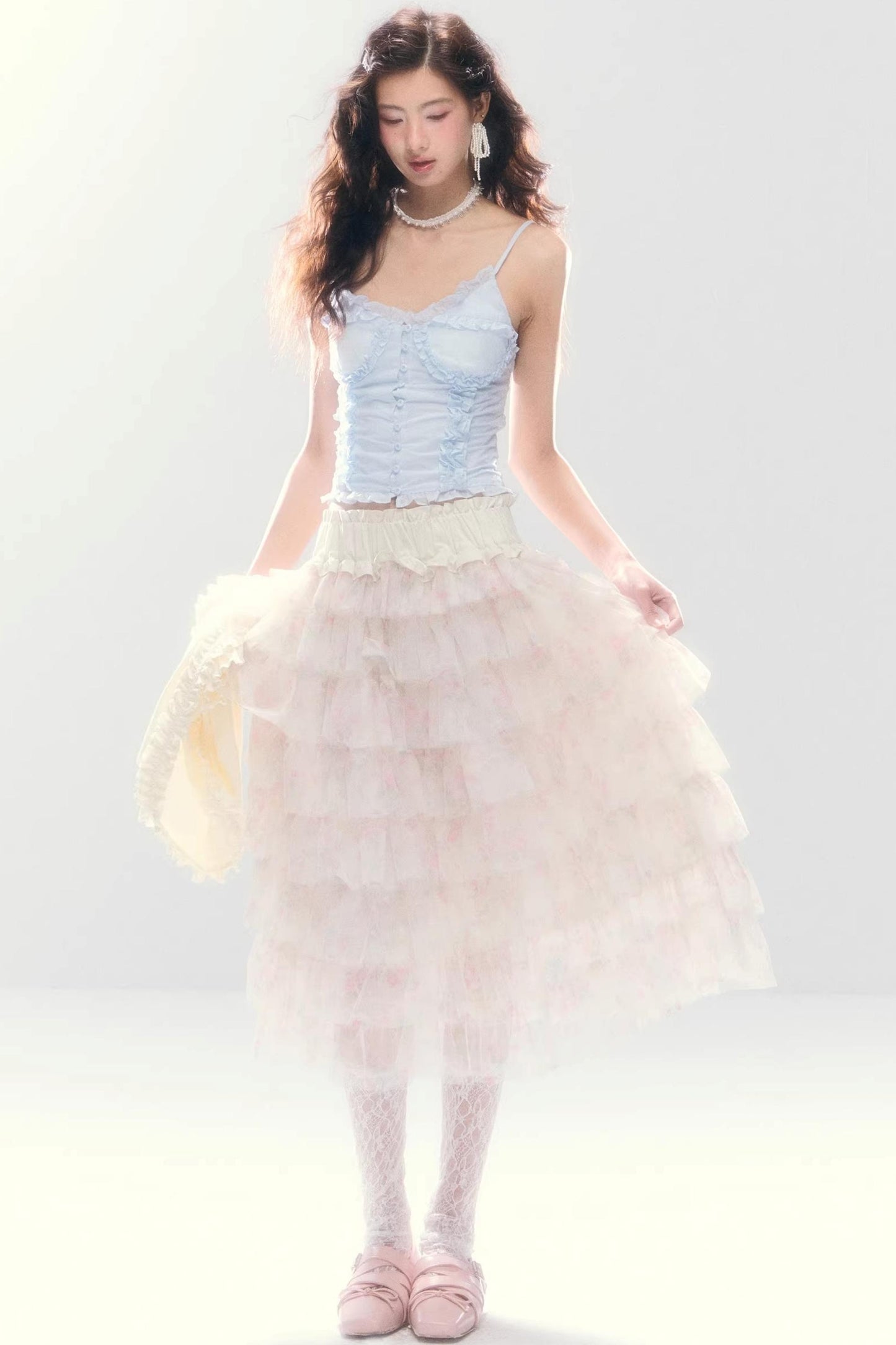 Okinawa Lace Cotton Camisole