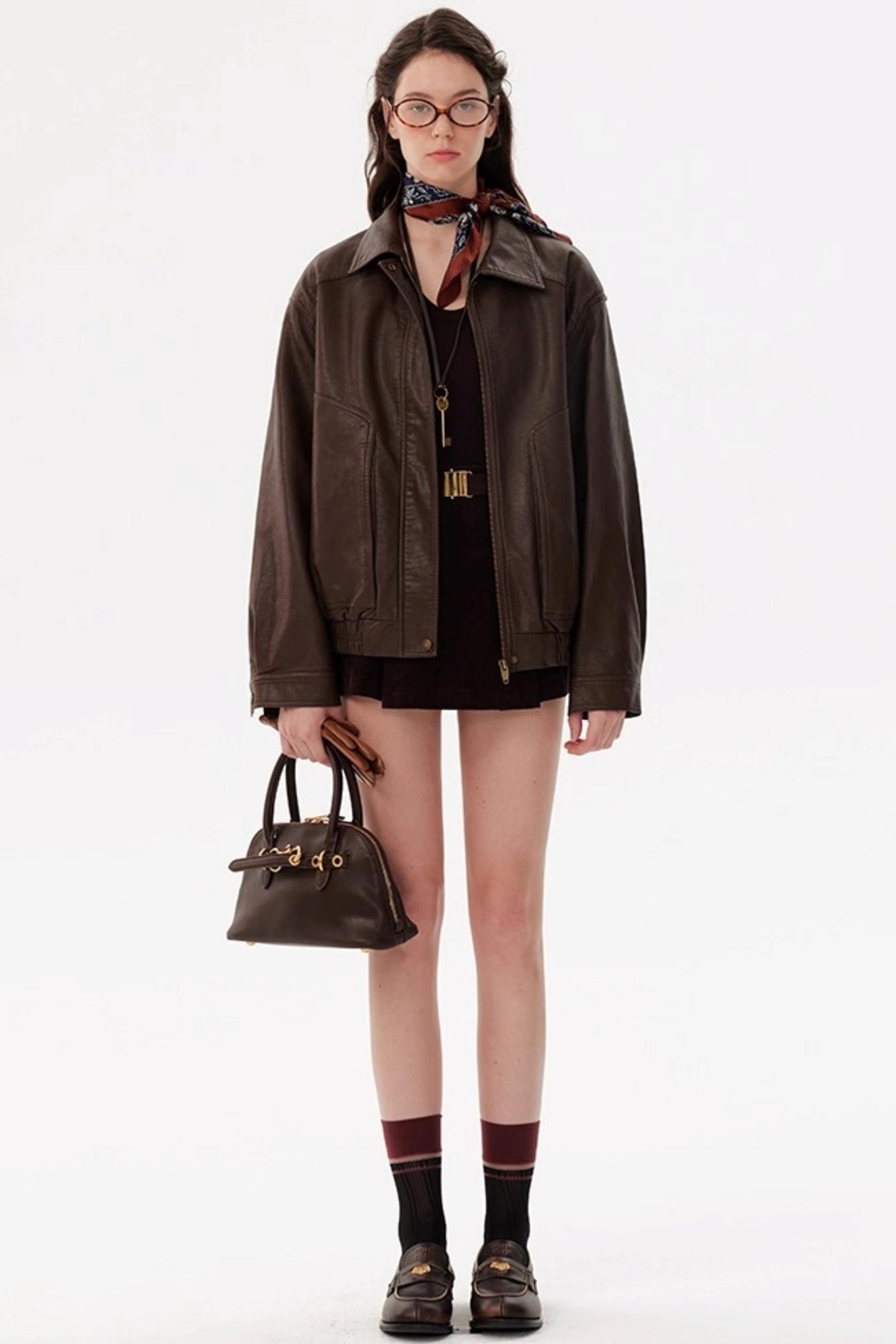 Handsome Street Leather Jacket