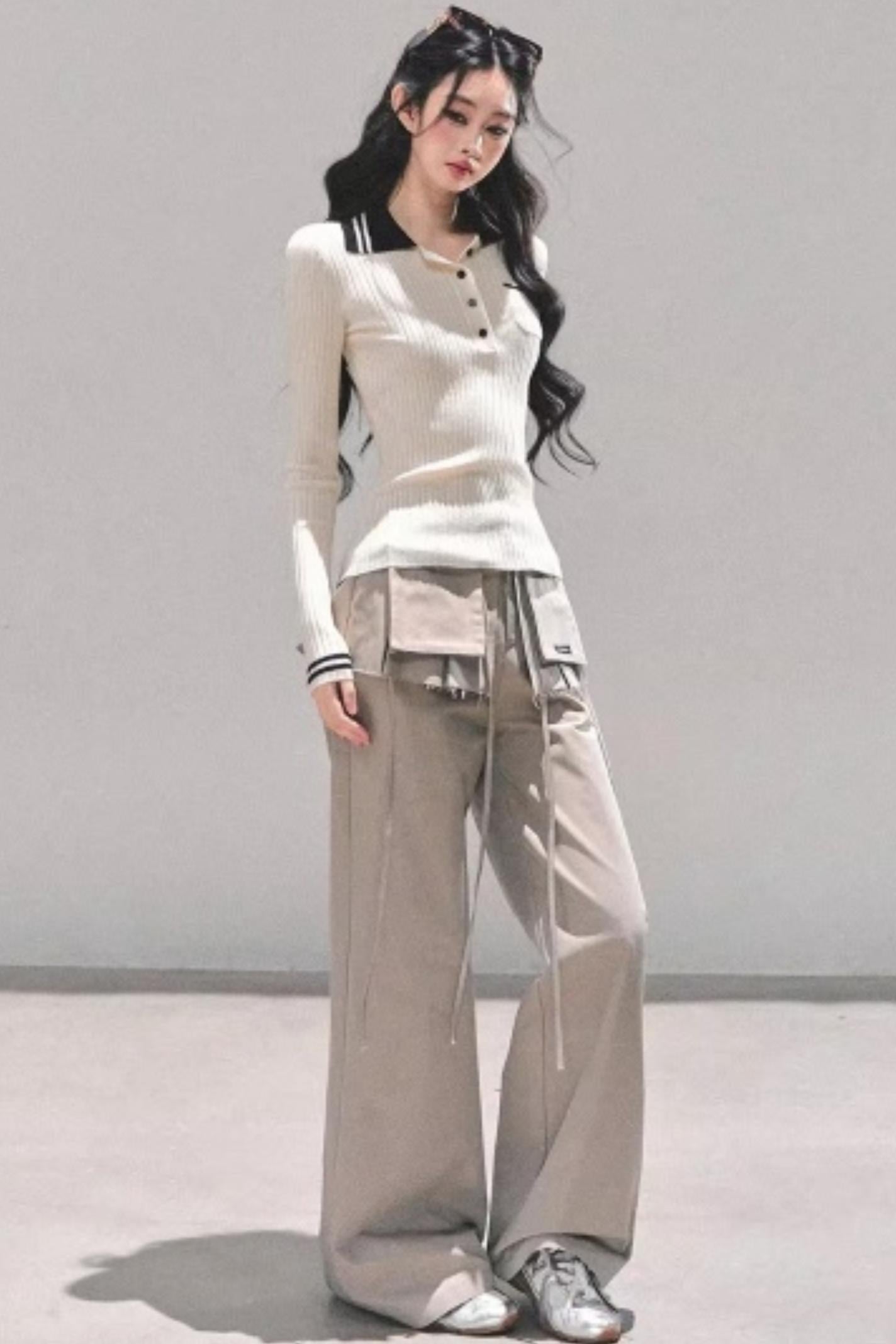 Bella Wide-Leg Workwear Pants