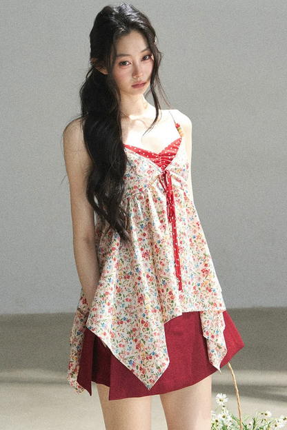 Fragments of Berries Floral Top