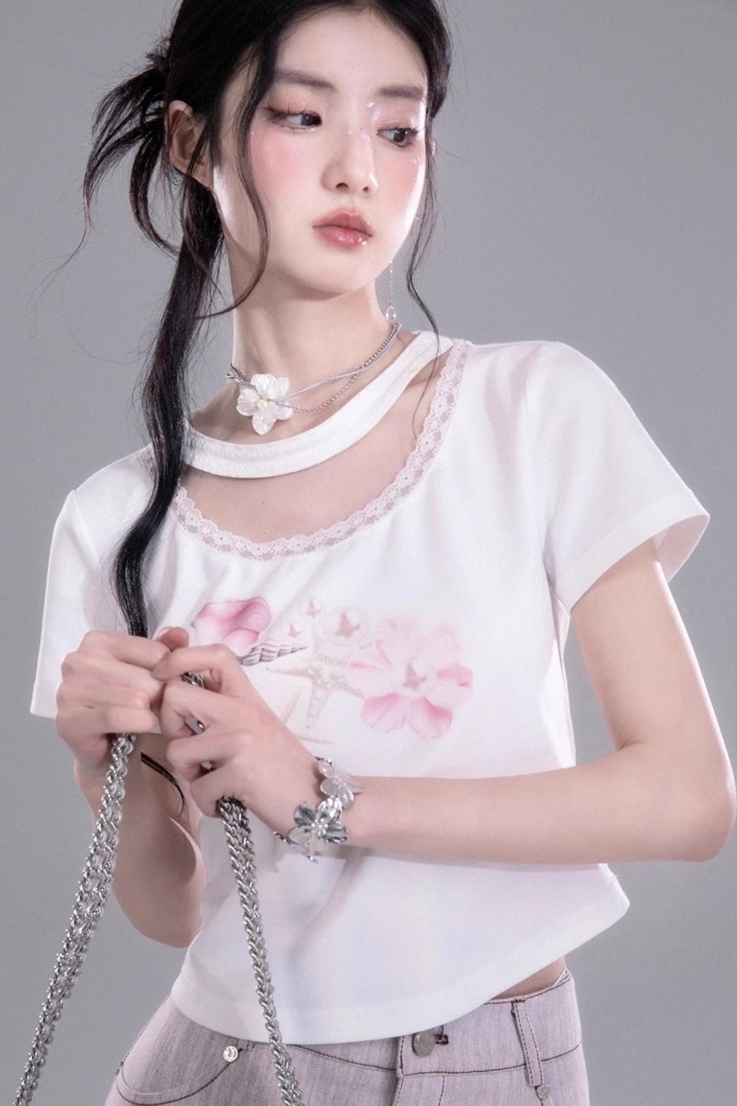 Oceanic Round Neck Tee