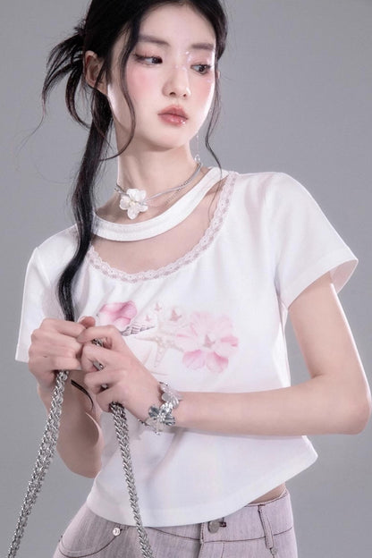 Oceanic Round Neck Tee