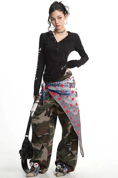 White Hooded Sunscreen Cover-Up Top