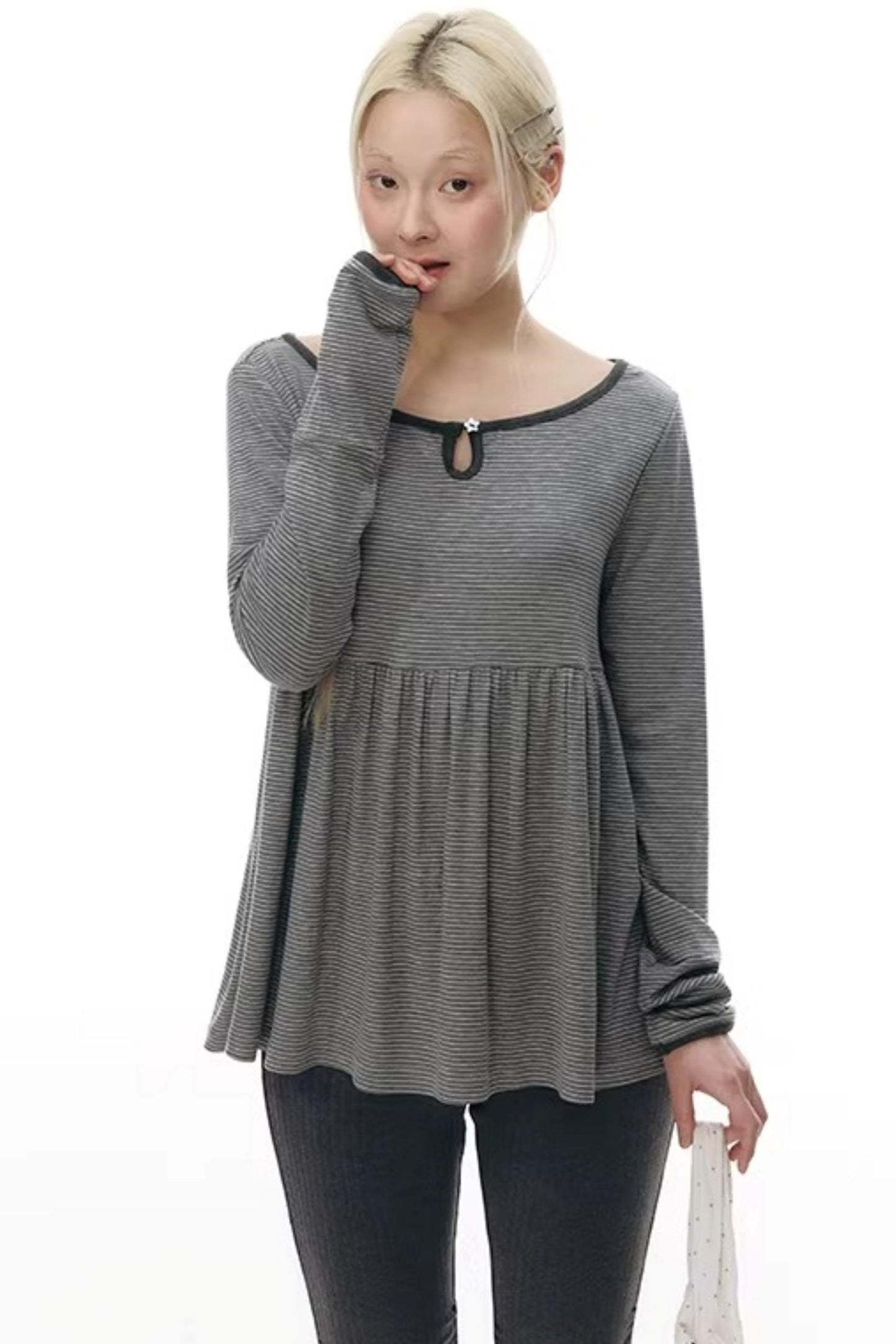 Color-Blocked Knit Sweater