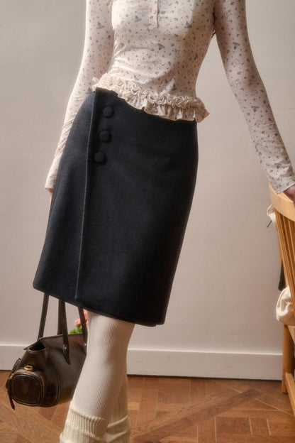 Milky Way Woolen Skirt