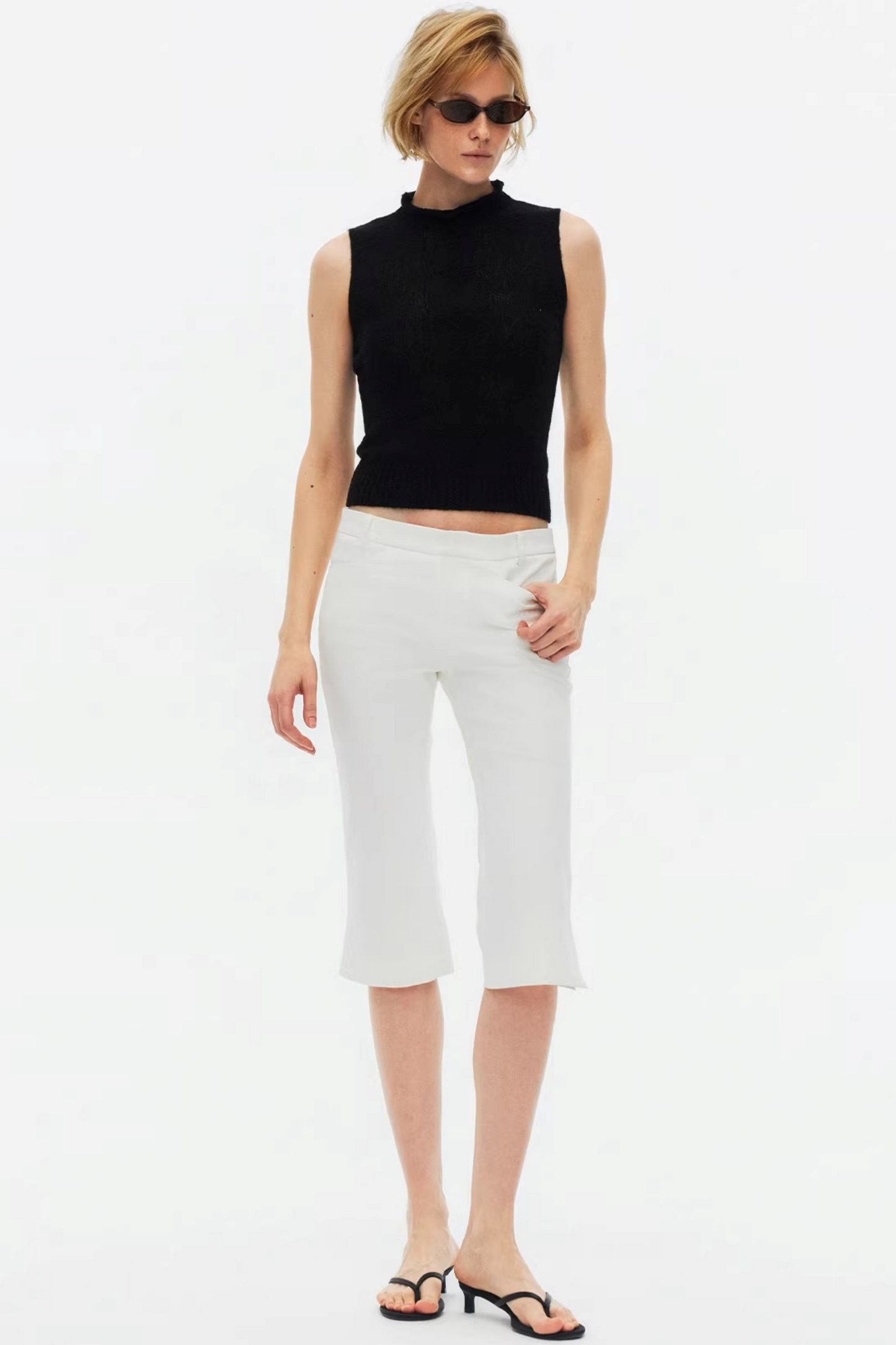 Slim-Fit Equestrian Pants