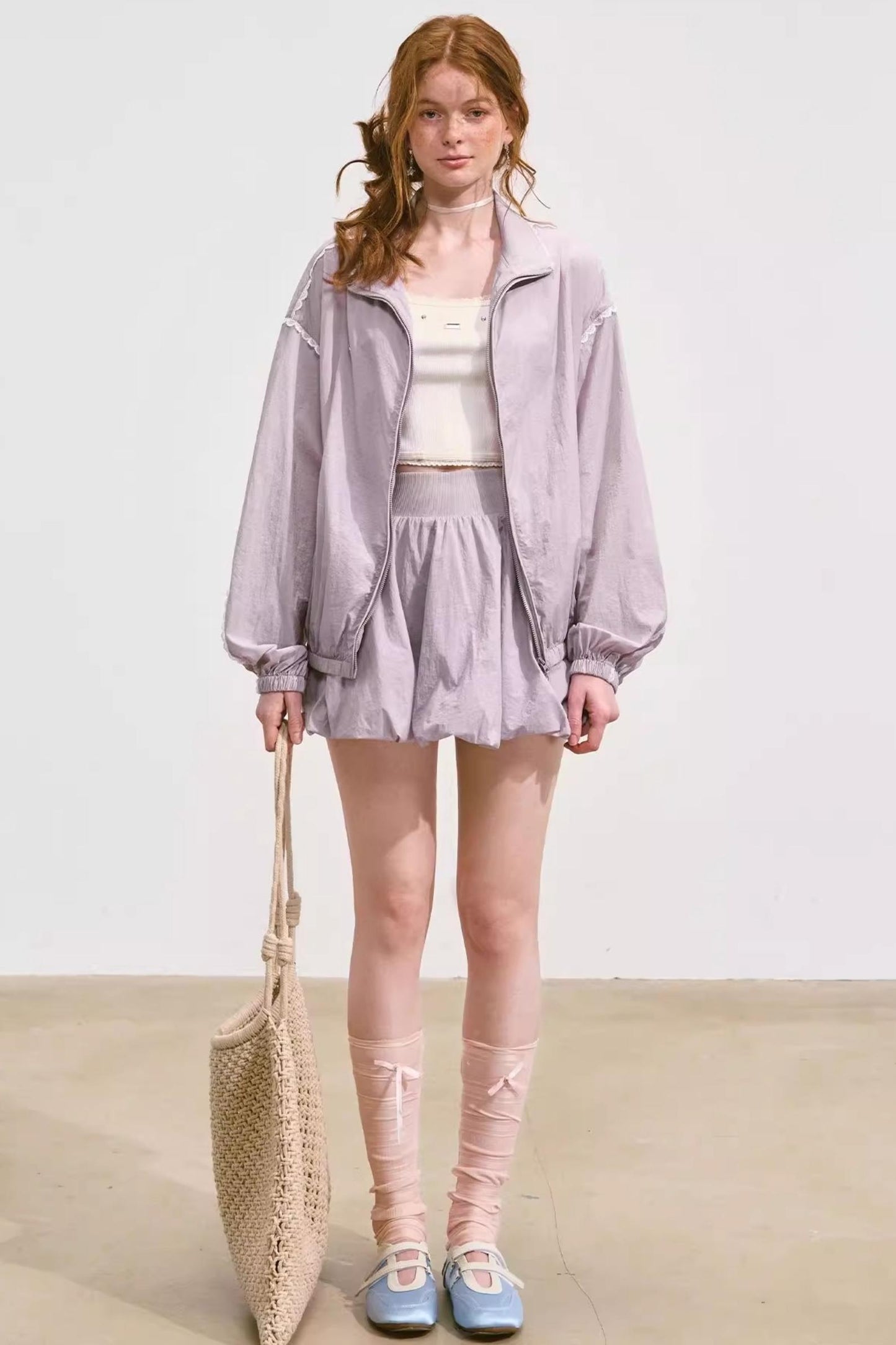 Casual Sun Protection Jacket & Skirt Set-Up