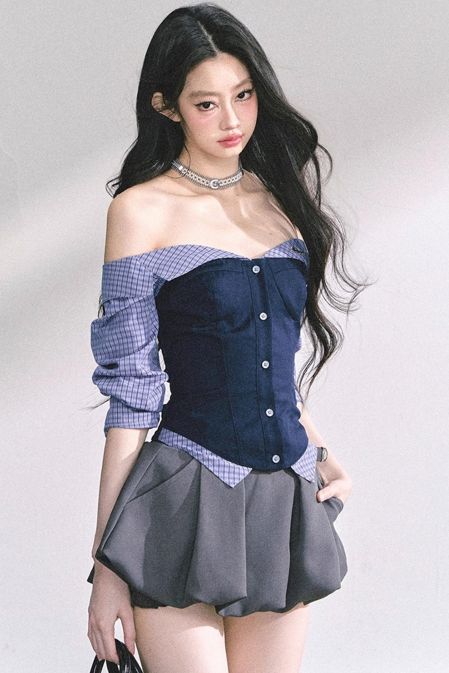 Slimming Hot Girl One-Shoulder Tops