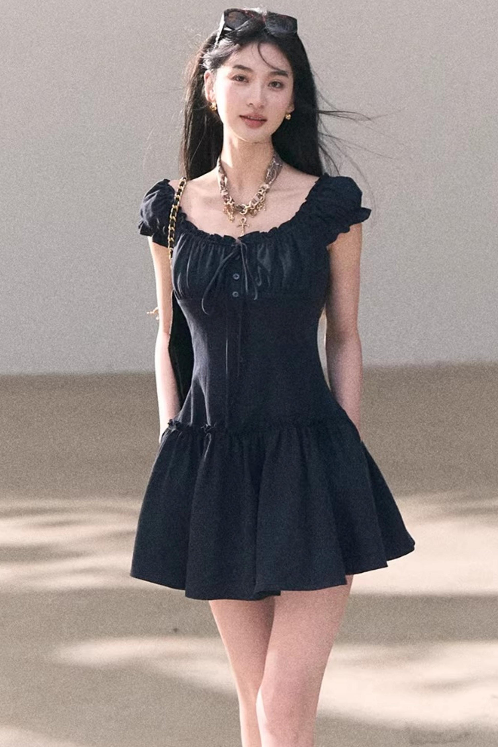 fog linen dress Amber Fog Linen Dress