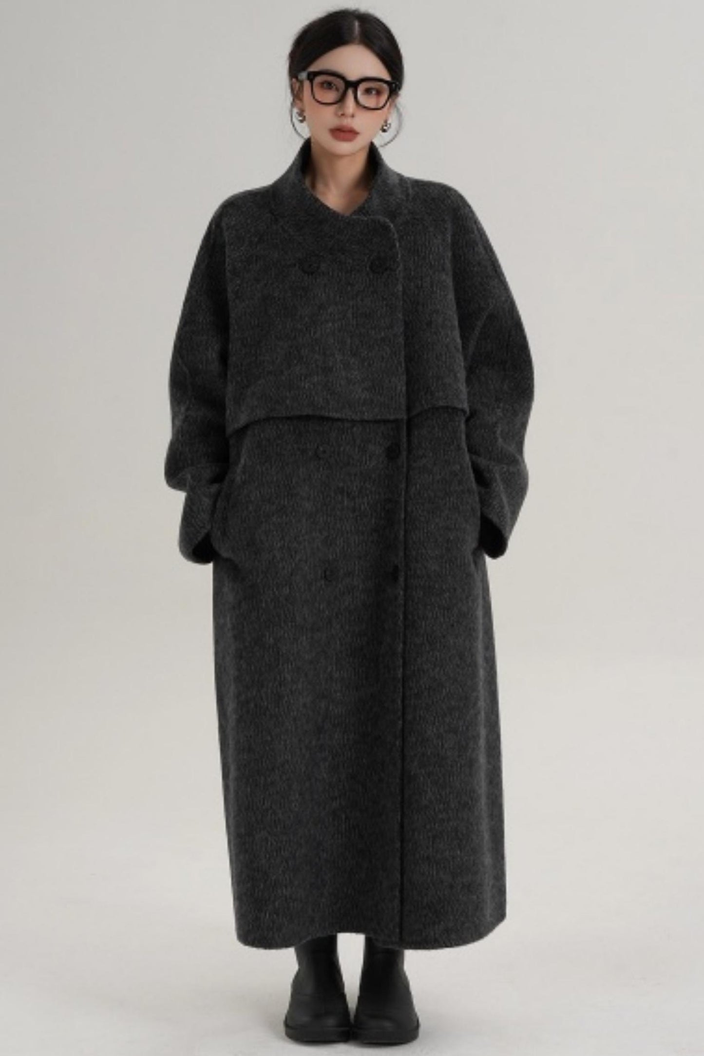 Double-Sided Wool Winter Coat